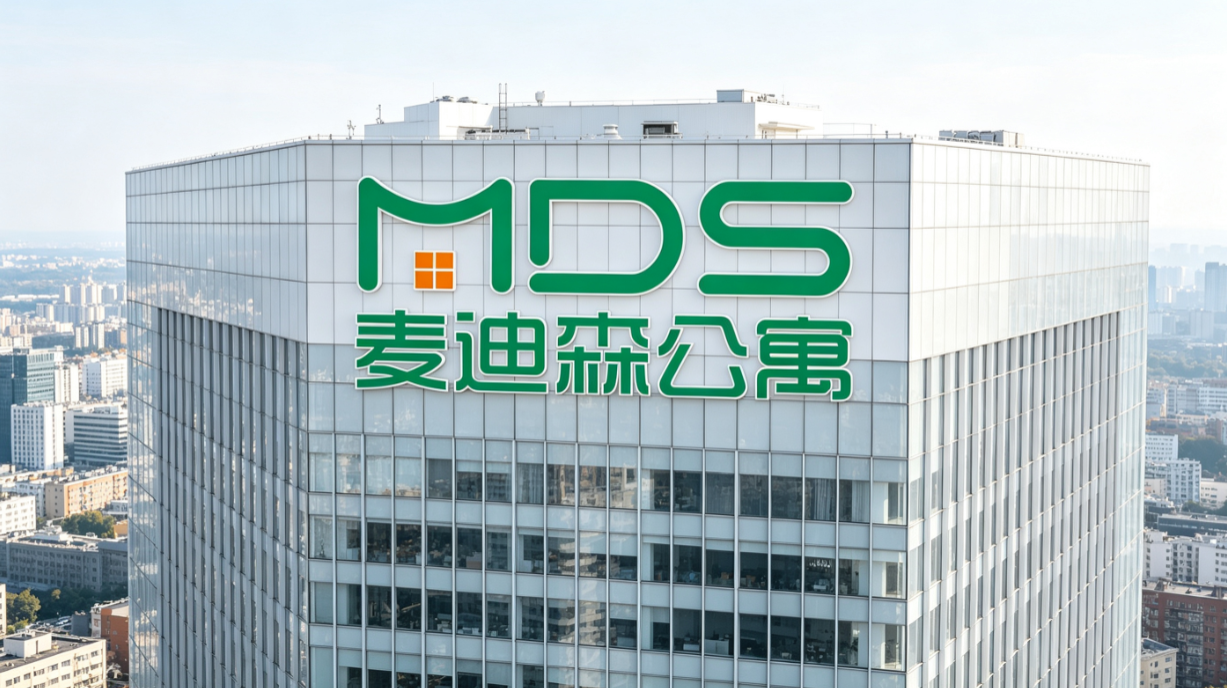 麦迪森公寓品牌LOGO设计 - 视图 1